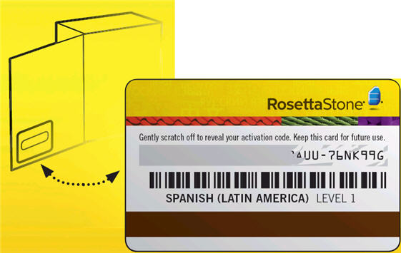 rosetta stone activation code english american